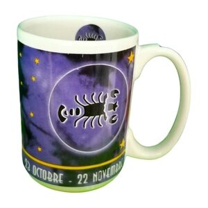 🦂 90s Scorpio astrological mug french